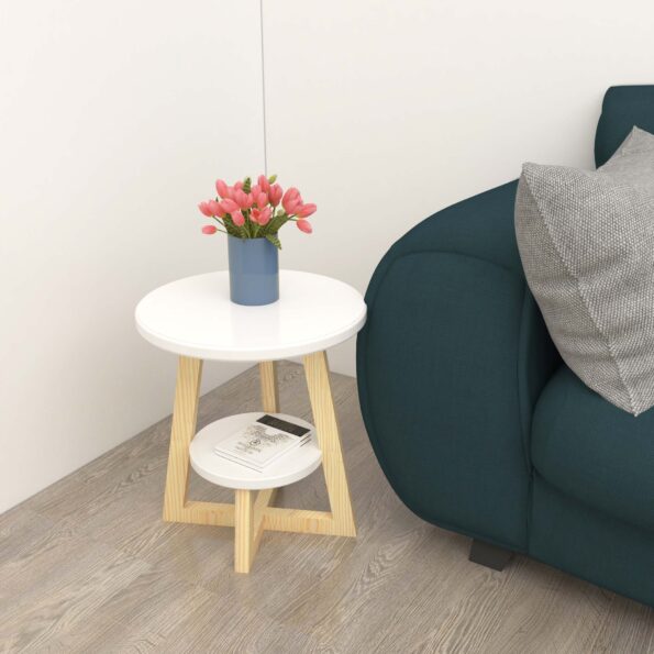 Buy A Wooden Side Table For Living Room Online In India At Best Price 5 A Wooden Side Table 03
