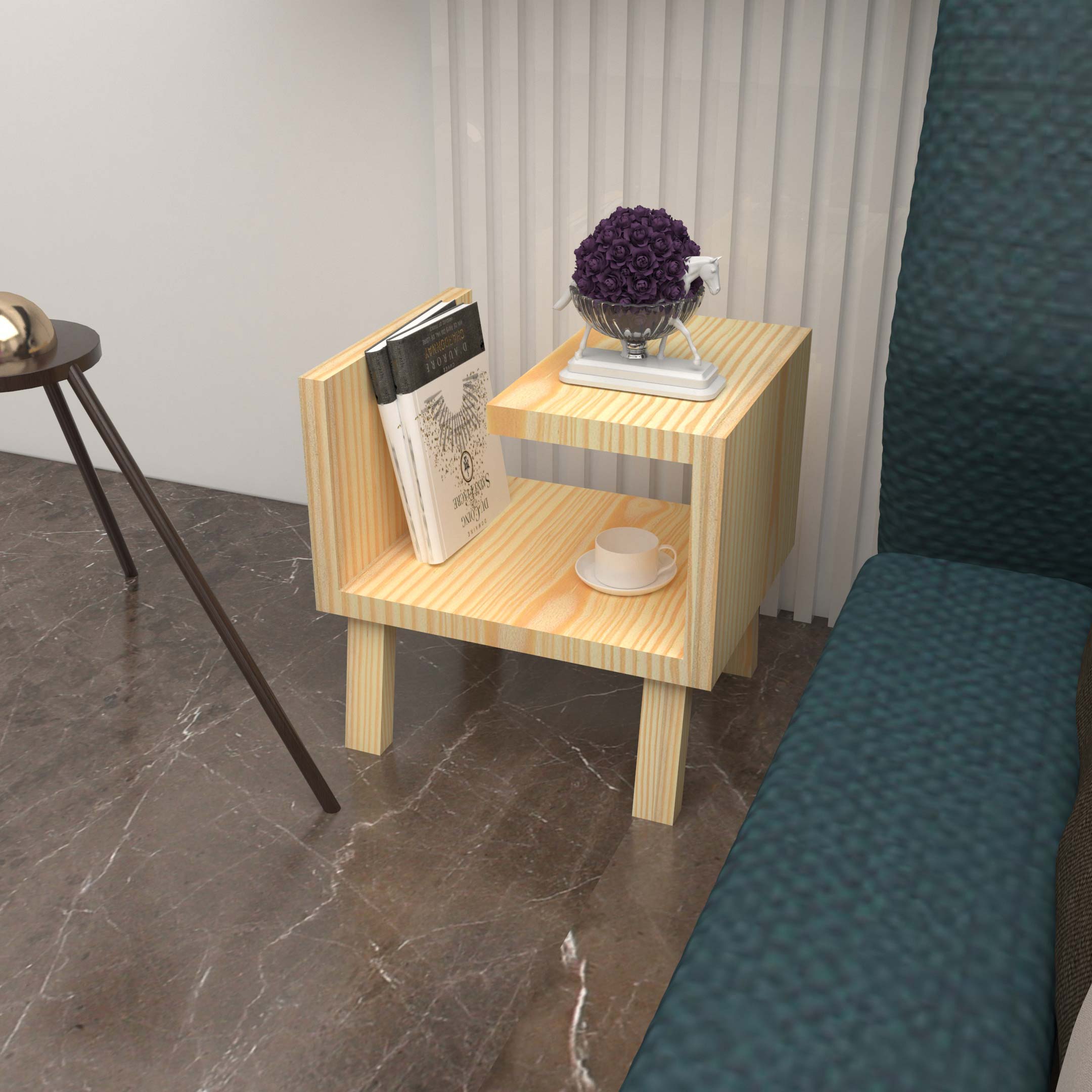 A Wooden Side Table