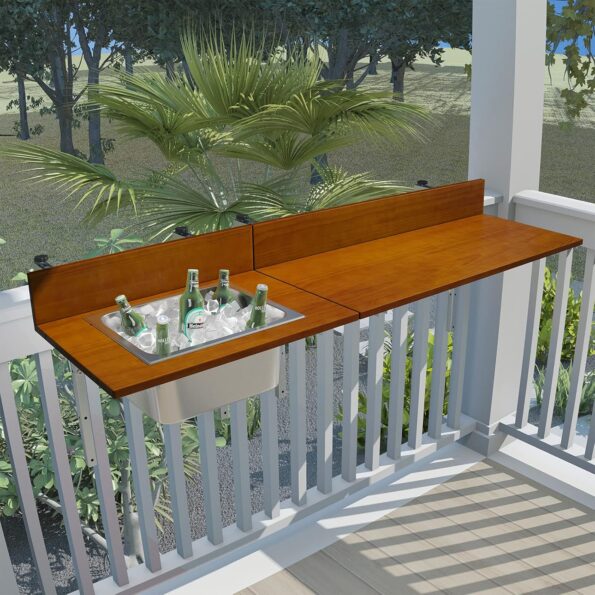 07 Balcony Bartop Ideas For Wine Lovers 2 Balcony Bar Table 1