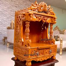 10 Benefits Of A Placing Wooden Temple At Home 1 Wooden Temple At Home