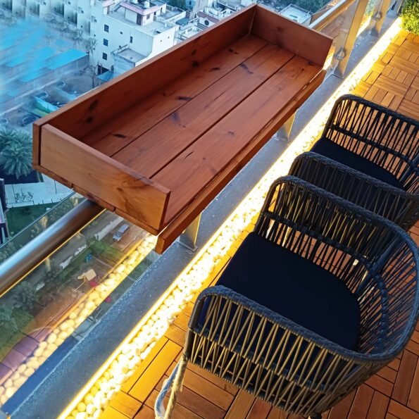Top Balcony Bartops For Enjoying A View 6 Balcony Bar Table For Railings 01