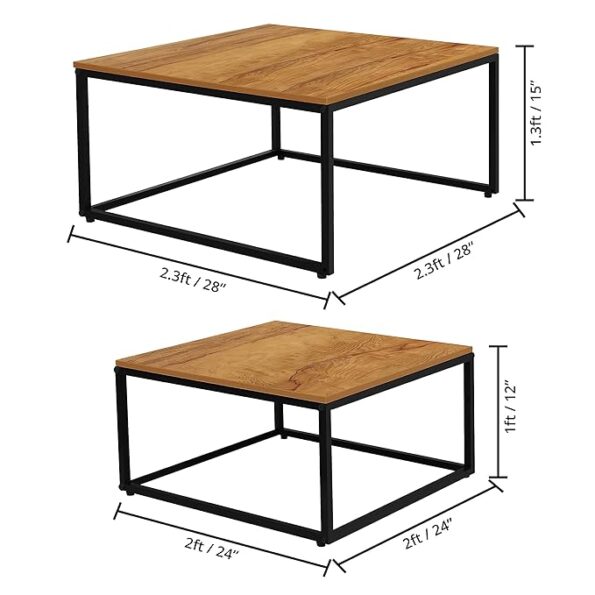 Top Side Tables For Stylish And Functional Home Layouts 7 Wooden Nesting Tables 02