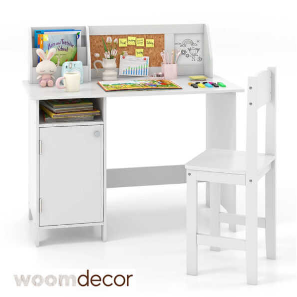 Best 14 Study Tables For Kids' Online Study 11 Costzon Kids Desk and Chair Set
