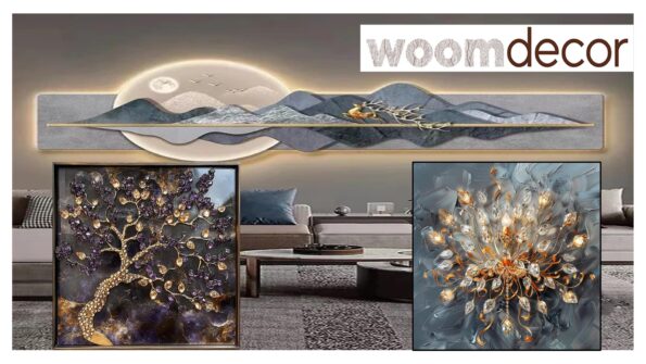 12 Wall Art For A Glamorous Home Decor Style 7 Crystal Embellished Wall Art