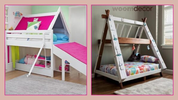 Colourful Beds For A Bright Kids Bedroom 9 Foldable Beds