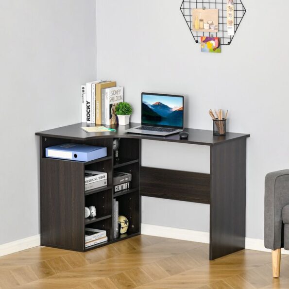 Top Study Tables For Educators Working From Home 4 L type study table
