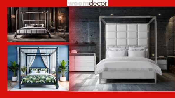Best 10 Canopy Beds For A Romantic Bedroom Atmosphere 3 Modern Metal Canopy Beds