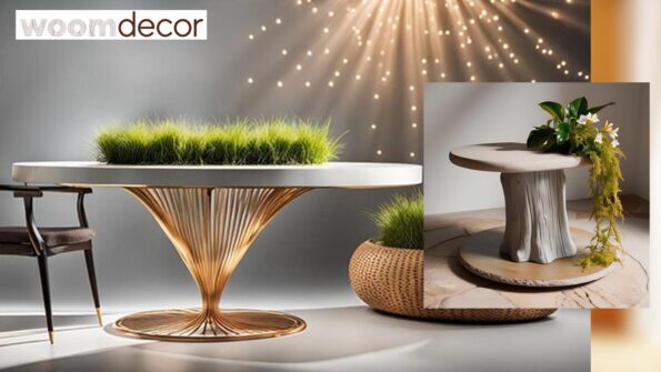 End Tables with Unique, Artistic Designs 4 Nature Inspired End Tables