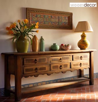 The Best 17 Unique Wooden Side Tables For Every Room 7 Vintage Wooden Side Table with Drawers