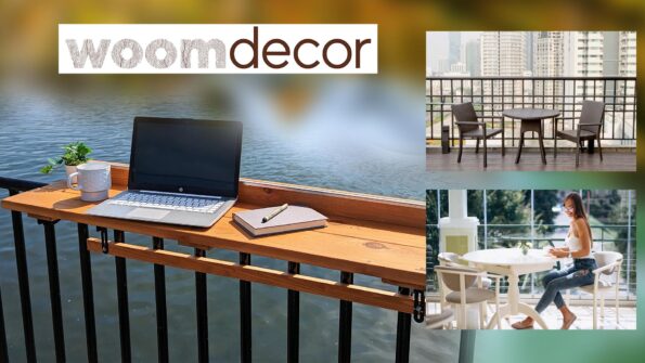 Best 06 Weatherproof Balcony Railing Tables For Outdoor Use 2 WHYCHO1