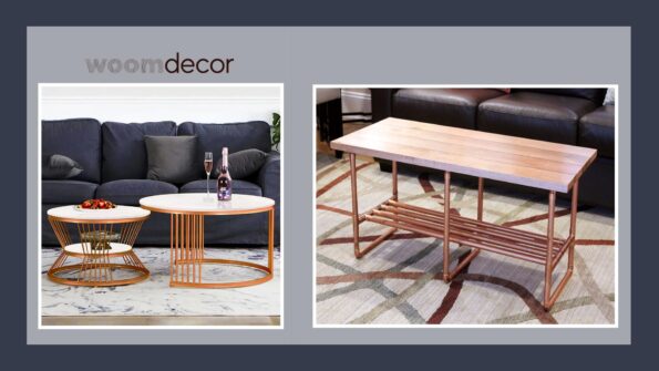 20 Unique DIY Tables To Add Charm To Any Room 15 Copper Pipe Coffee Table