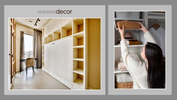 Multi-Functional Cupboards For Guest Rooms 8 Cupboards with Built In Shelving