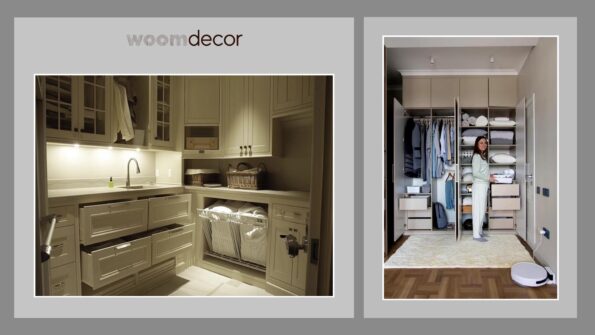 Multi-Functional Cupboards For Guest Rooms 9 Cupboards with Pull Out Laundry Hamper