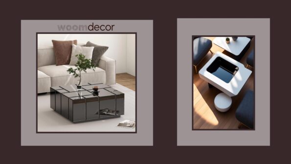 Top Square Coffee Tables For A Modern Touch 12 Geometric and Asymmetrical Tables
