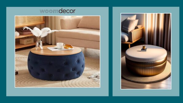 08 Stylish Ottoman Coffee Table For Extra Seating 5 Round Ottoman Coffee Table