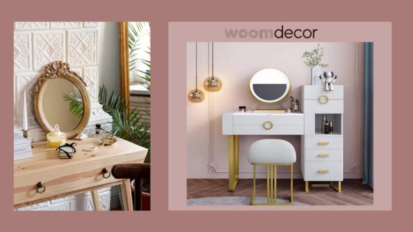 15 Best Vanity Tables For Home With Ample Storage 15 Simplicity Vanity Table with Storage