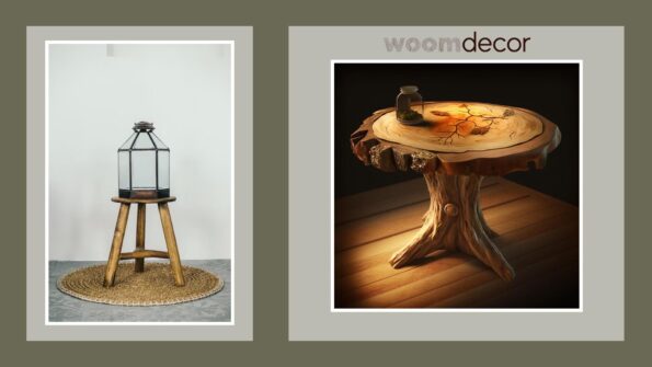20 Unique DIY Tables To Add Charm To Any Room 11 Tree Stump Side Table