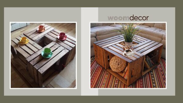 20 Unique DIY Tables To Add Charm To Any Room 14 Upcycled Crate Table 1