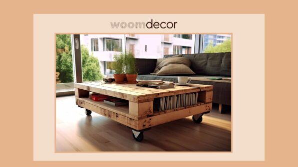 20 Unique DIY Tables To Add Charm To Any Room 7 Upcycled Pallet Coffee Table