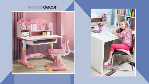 20 Best Kids' Study Tables For Every Age 9 VIVO Height Adjustable Kids Desk