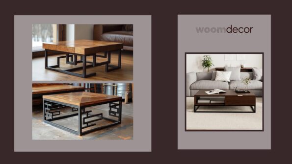 Top Square Coffee Tables For A Modern Touch 16 Walnut Square Coffee Table with Metal Base