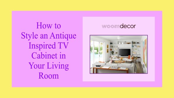 07 Antique Inspired TV Cabinet For Vintage Charm 10 HOWTOS1
