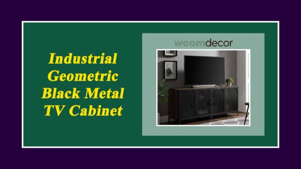 09 Geometric TV Cabinets Designs For Modern Homes 10 INDUST1