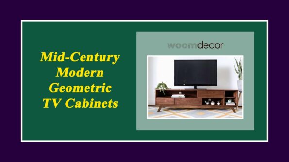 09 Geometric TV Cabinets Designs For Modern Homes 6 MID CE1