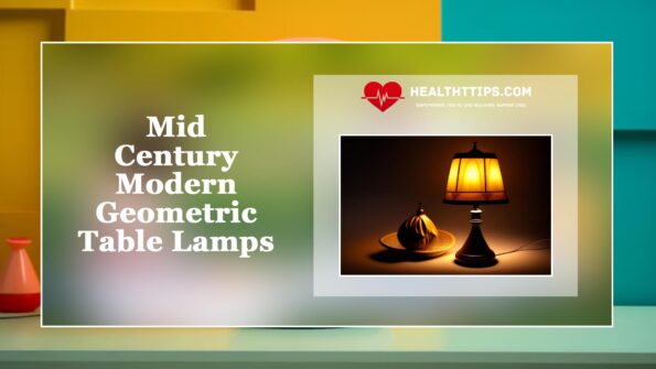 Table Lamps With Geometric Designs For Modern Spaces 6 Mid Century Modern Geometric Table Lamps