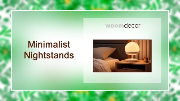 Stylish Nightstands For Modern Bedrooms 4 Minimalist Nightstands