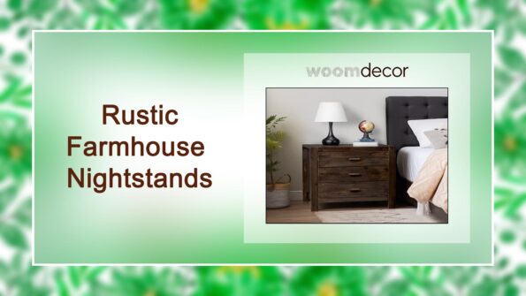 Stylish Nightstands For Modern Bedrooms 19 Rustic Farmhouse Nightstands
