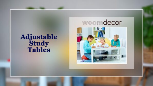 Study Tables With Safety Features For Small Kids 5 Adjustable Study Tables