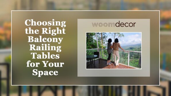 Balcony Railing Tables For Small Balconies 9 Choosing the Right Balcony Railing Tables for Your Space