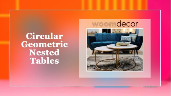 Geometric Design Nested Table For Living Room 4 Circulation