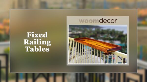 Balcony Railing Tables For Small Balconies 5 Fixed Railing Tables