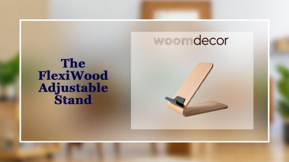 Compact Wooden Mobile Stand For Portability 10 The FlexiWood Adjustable Stand