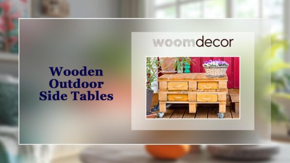 Outdoor Side Tables For Patios And Balconies 4 Wooden Outdoor Side Tables