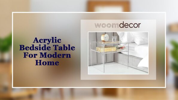 Acrylic Bedside Table