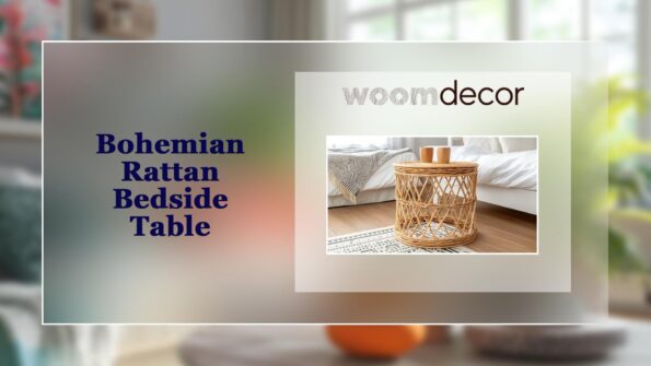 10 Bedside Tables For Modern Homes In 2025 10 Bohemian Rattan Bedside Table