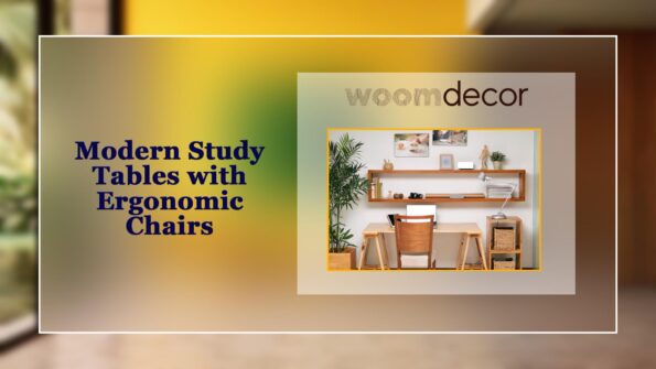 Study Tables That Come With Matching Chairs 5 Modern Study Tables with Ergonomic Chairs