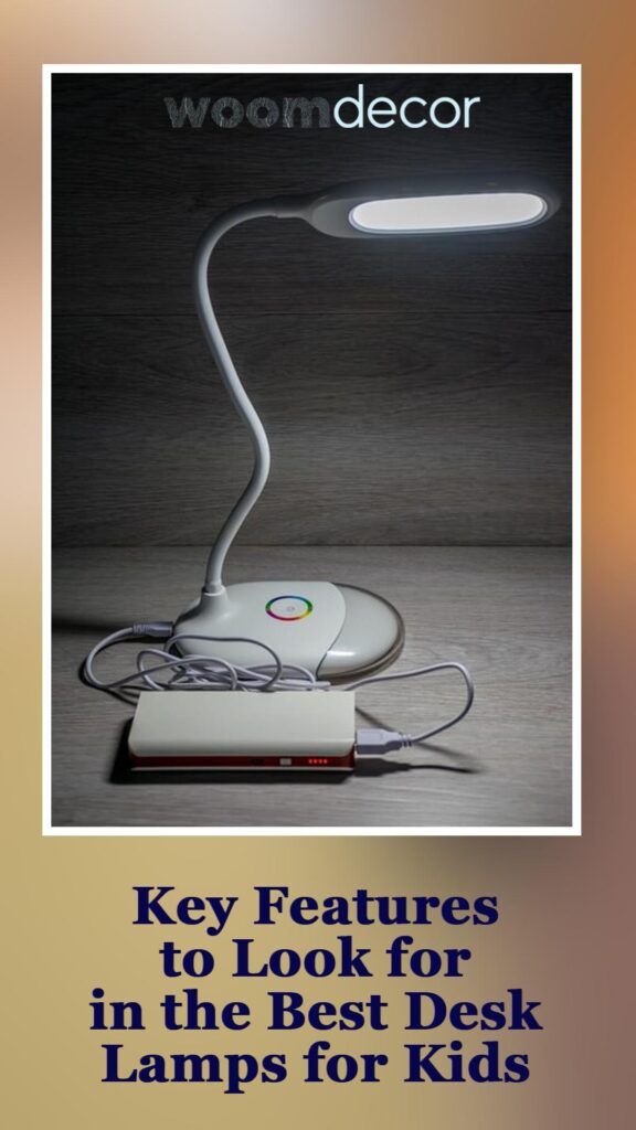 Best Desk Lamps For Kids’ Study Tables 4 TaoTronics LED Desk Lamp with USB Charging Port