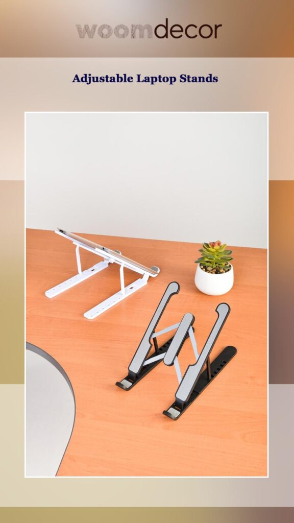 Minimalist Laptop Stand For Modern Workplaces 6 Adjustable Laptop Stands
