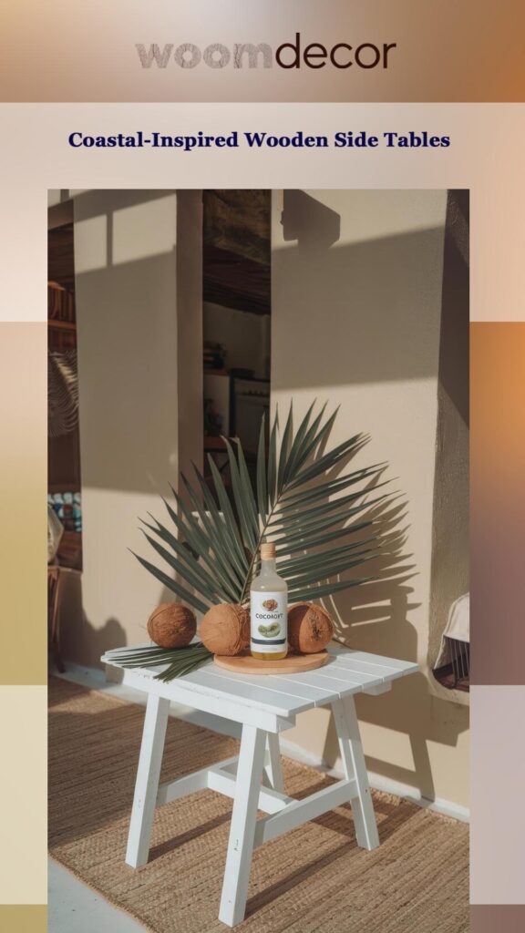 Wooden Side Tables For Outdoor Use 6 Coastal Inspired Wooden Side Tables
