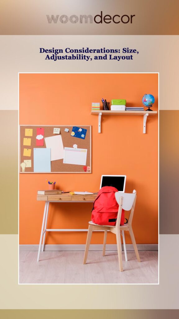 Design Considerations Size Adjustability and Layout copy