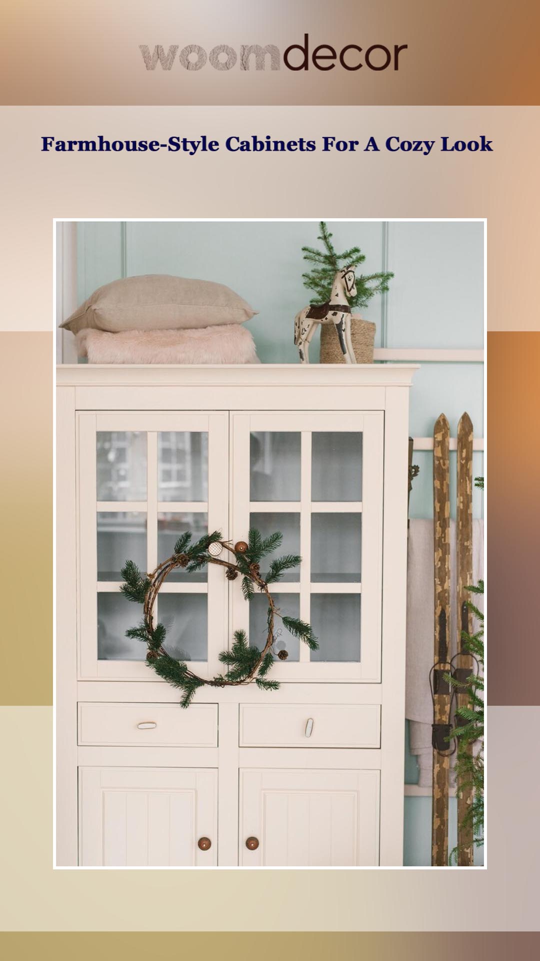 Farmhouse-Style Cabinets