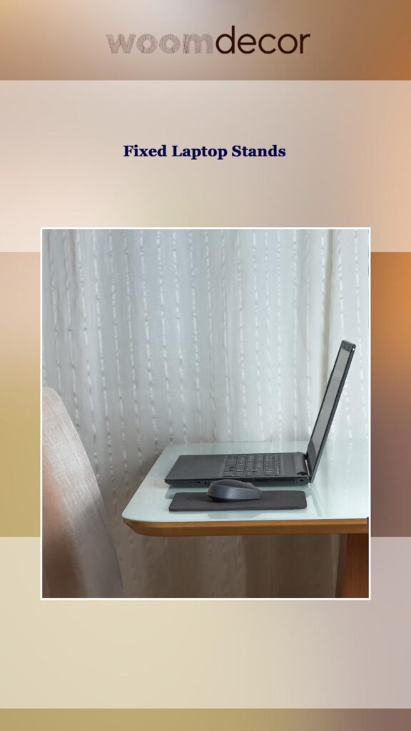Minimalist Laptop Stand For Modern Workplaces 7 Fixed Laptop Stands