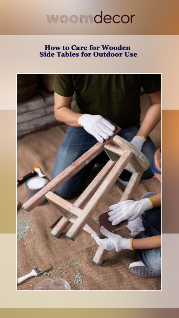 Wooden Side Tables For Outdoor Use 11 How to Care for Wooden Side Tables for Outdoor Use