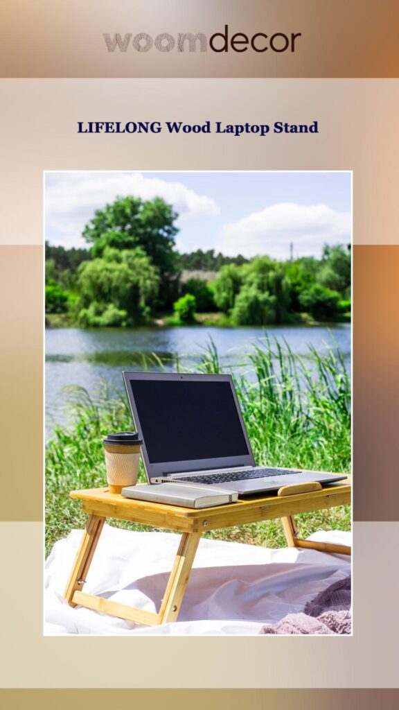 LIFELONG Wood Laptop Stand