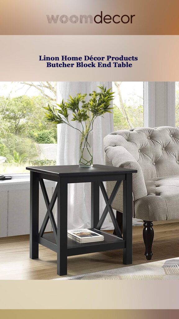 The Best Sofa Side Tables For Students Rooms 7 Linon Home Decor Products Butcher Block End Table
