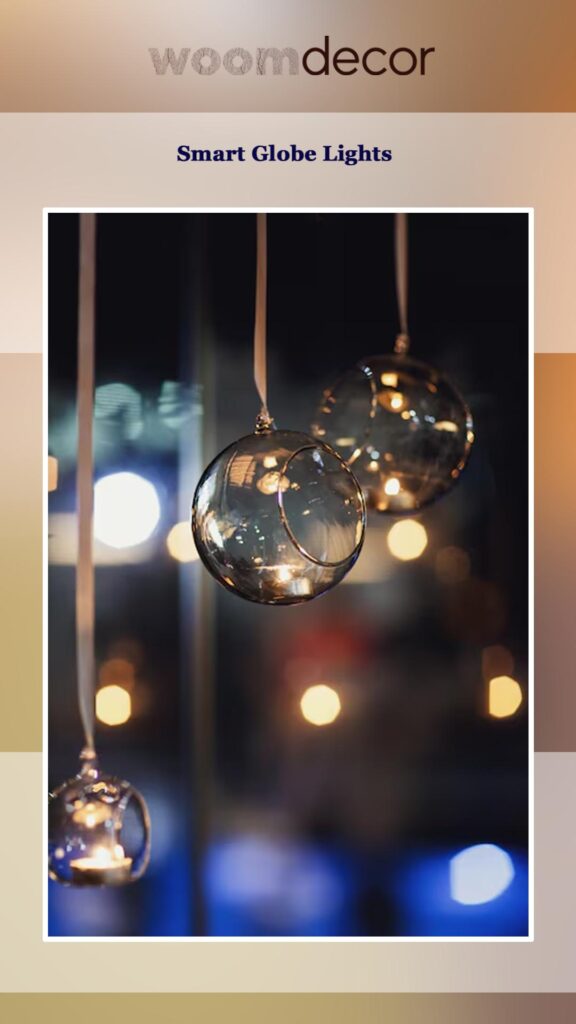 Smart Hanging Lights For Home Automation 8 Smart Globe Lights